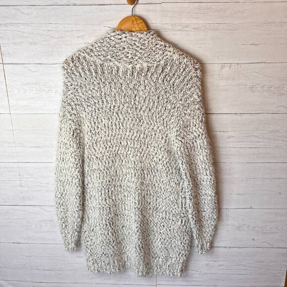 BP Cardigan Womens Size XS Super Soft Eyelash Marled Open Front Longline Sweater - Picture 11 of 15